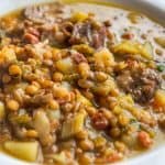 Instant Pot Yellow Dal Lentil Stew Recipe