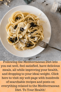 Get Started Losing Weight With the Mediterranean Diet