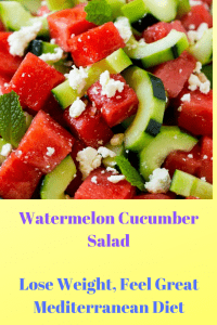 Watermelon Cucumber Salad Recipe